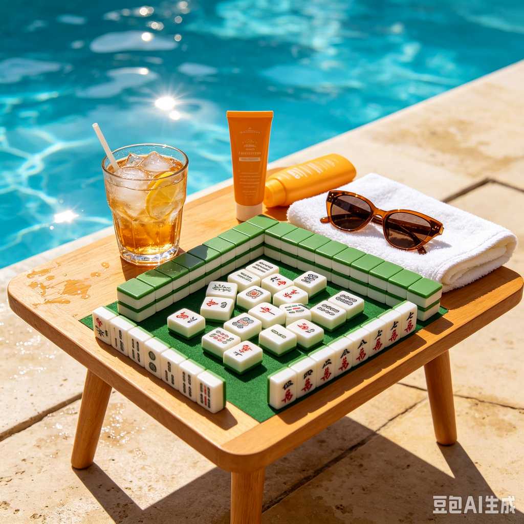 fine carving mahjong set