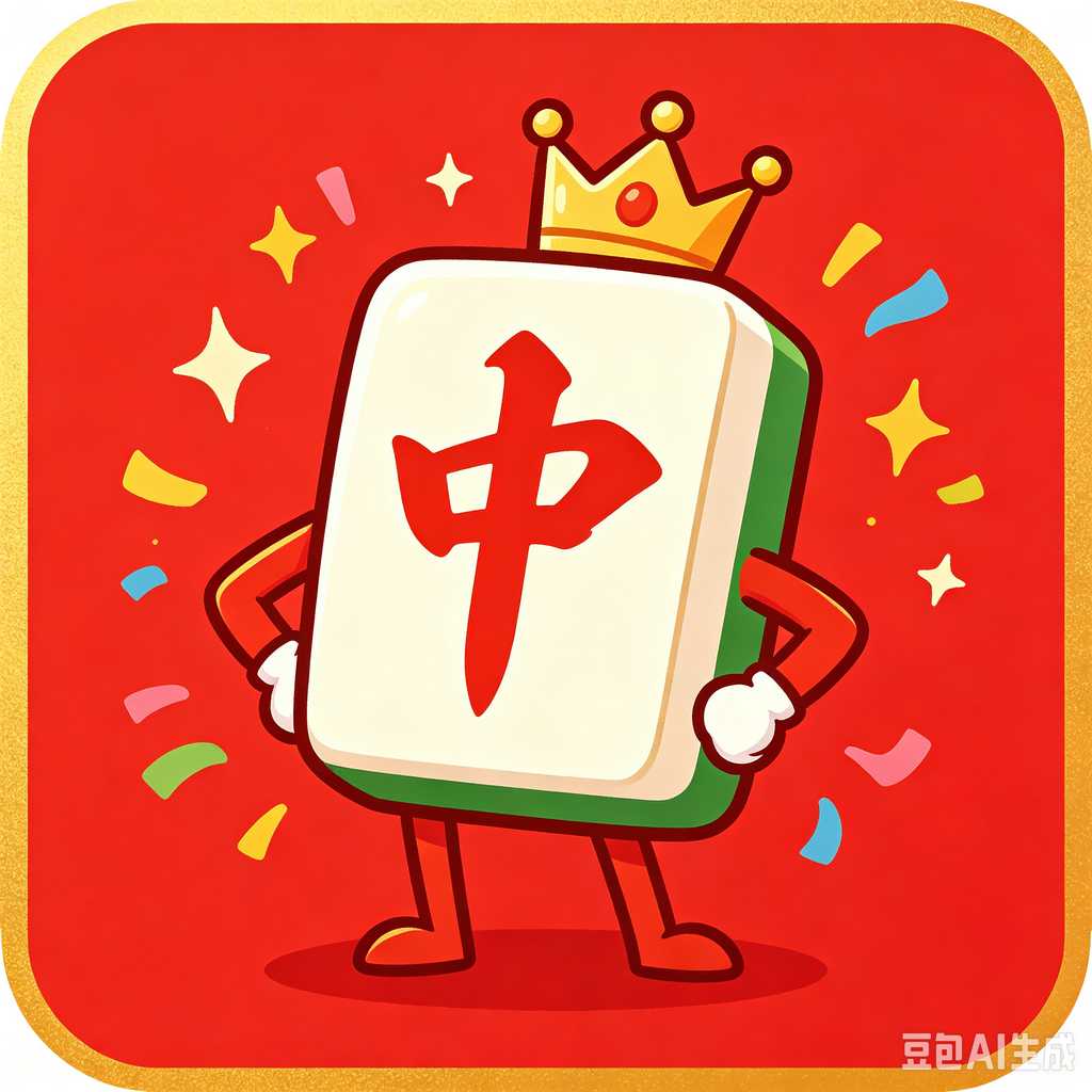 modern text mahjong tiles