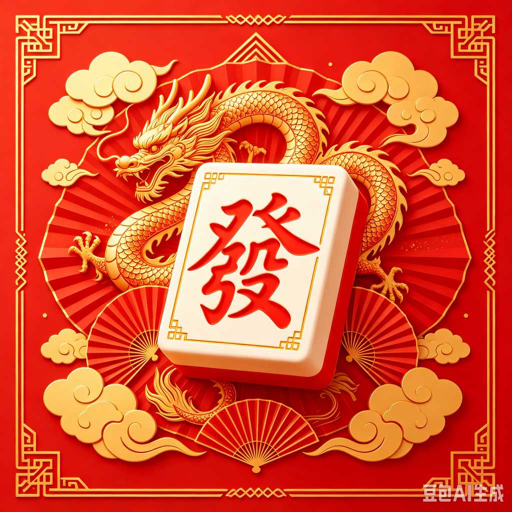 minimal text mahjong set